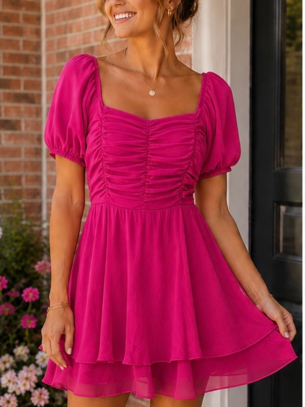 Alter’d State Mini Ruffle Dress